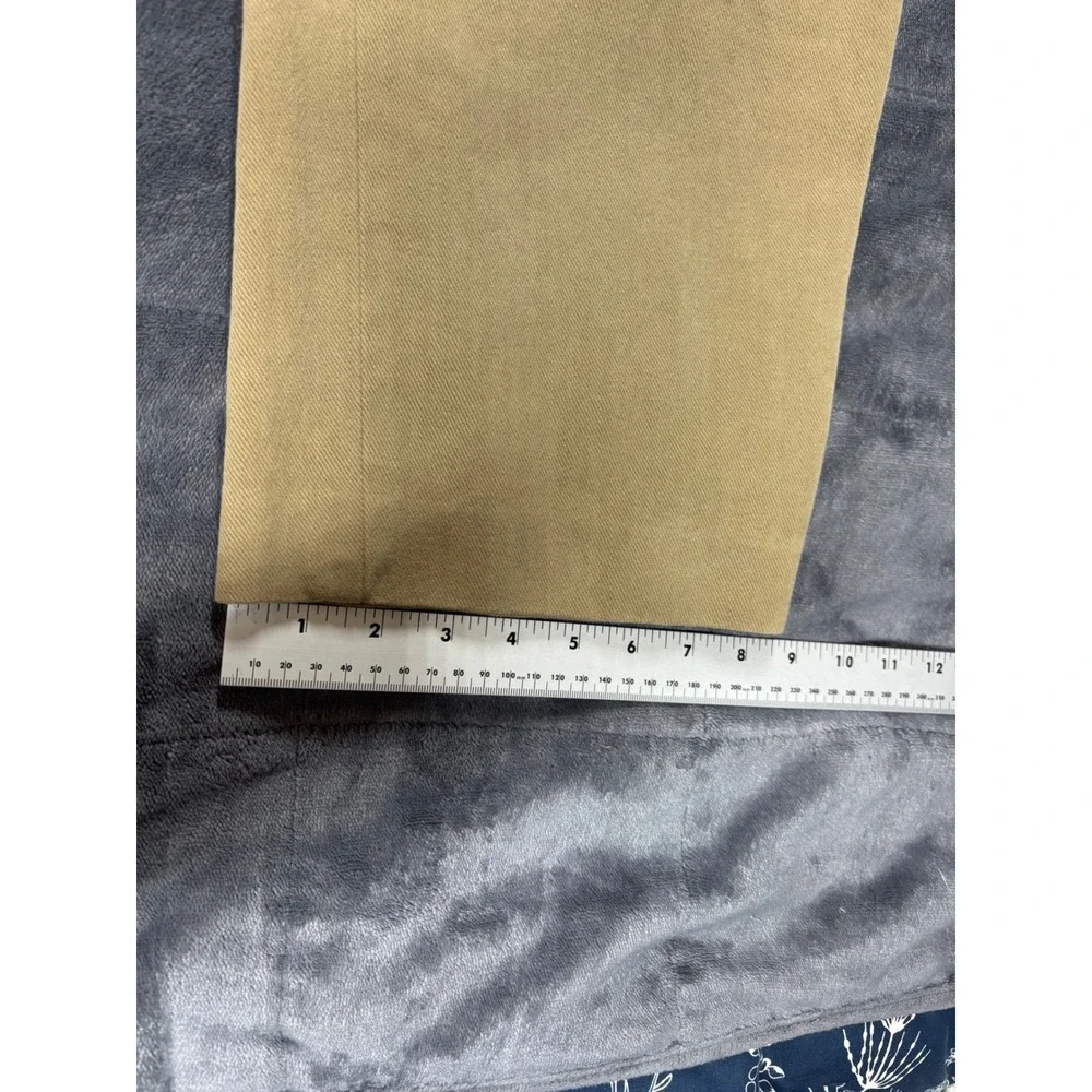Polo Ralph Lauren Mens Khaki Chino Pants 36x30 Tan Cotton Straight Leg Trousers